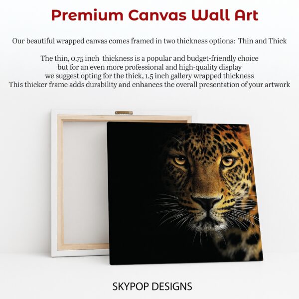 Leopard Face Art