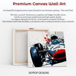 Vintage Racing Car Art