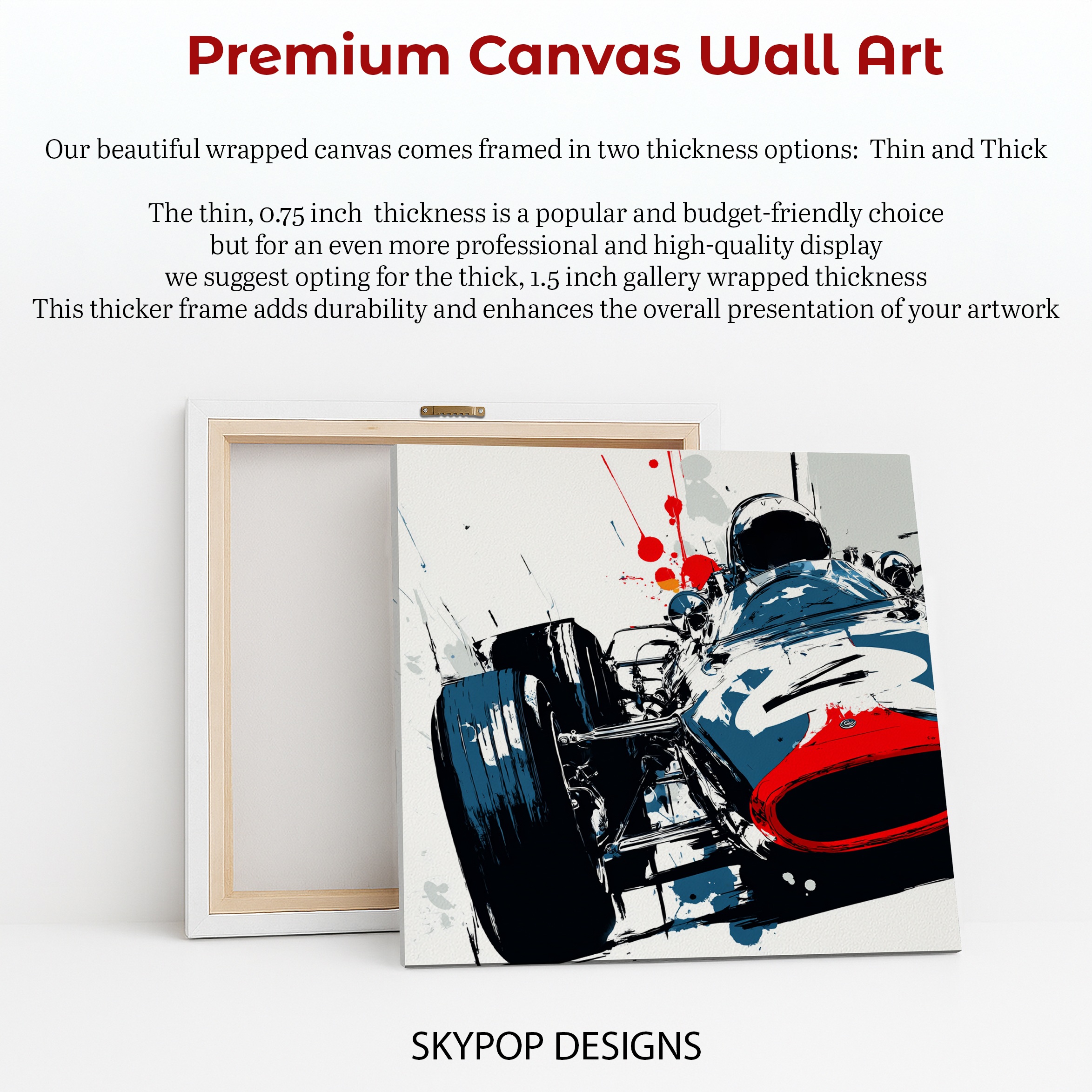 6.jpg Vintage Racing Car Art