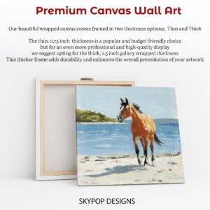 Beach Horse Art