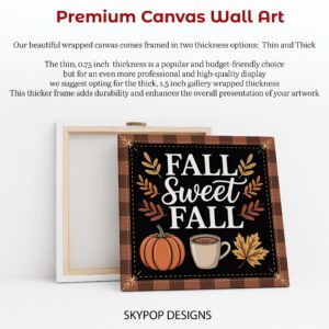Fall Plaid Pumpkin Art