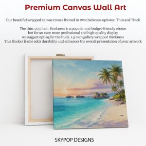 Tropical Paradise Beach Art