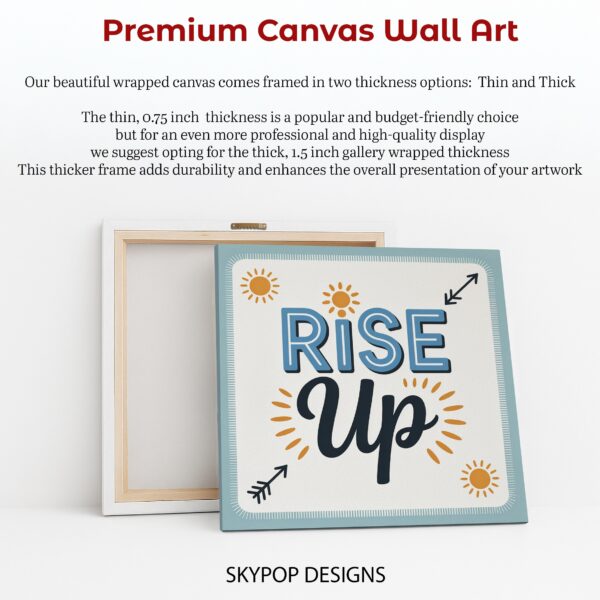 Rise Up Motivational Art