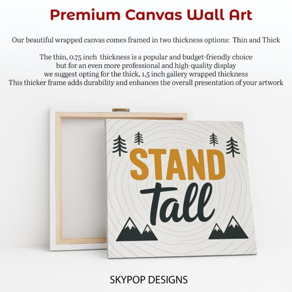 Stand Tall Mountain Art