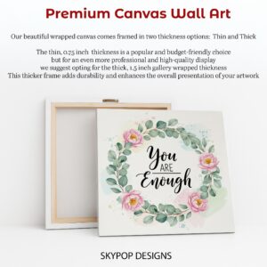 Eucalyptus Peony Wreath Art