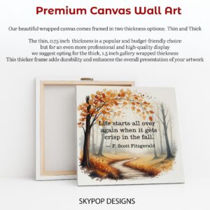 Autumn Forest Path Art