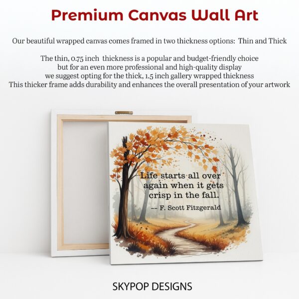Autumn Forest Path Art
