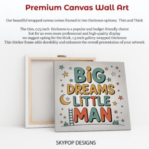 Big Dreams Little Man Art
