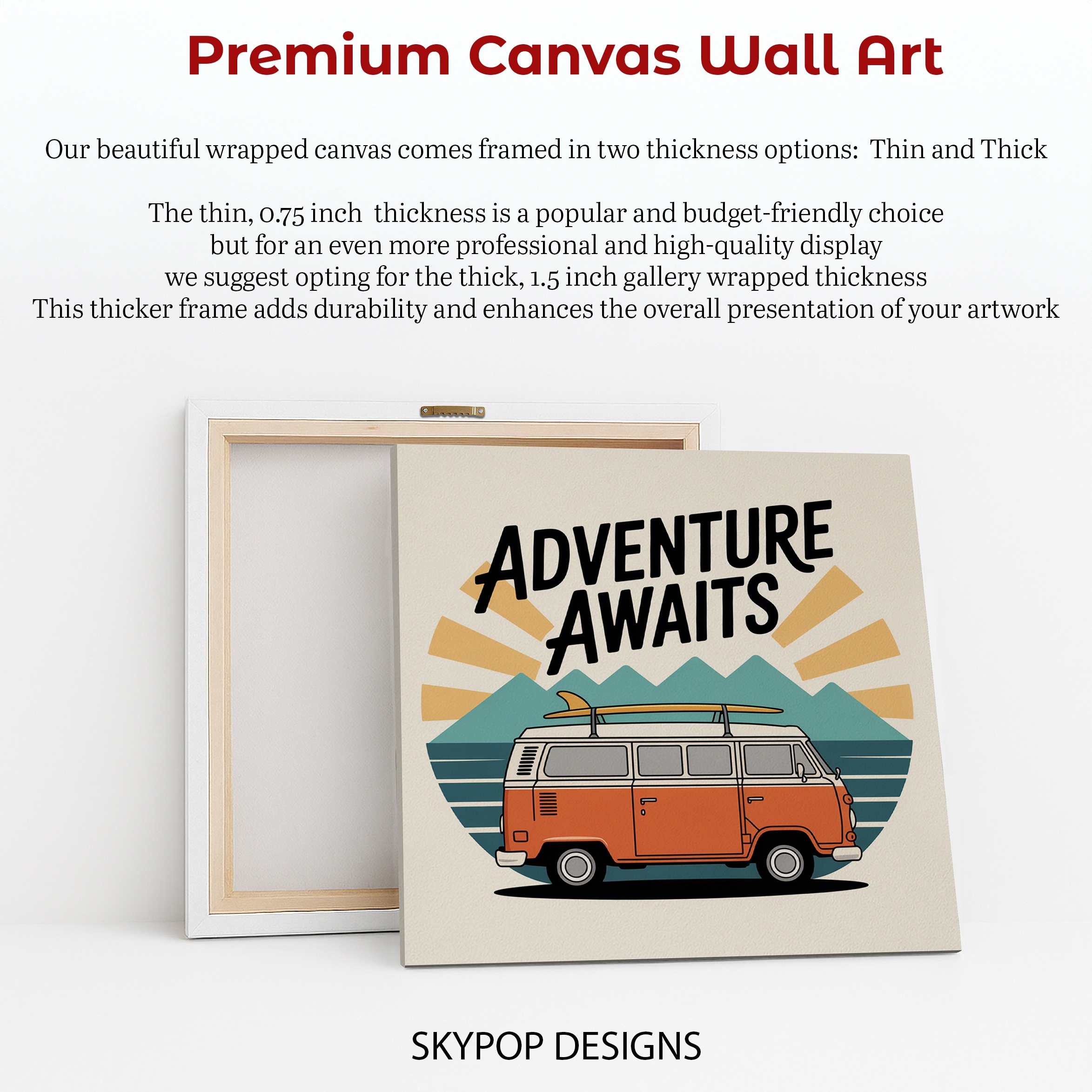 6.jpg Retro Adventure Van Art