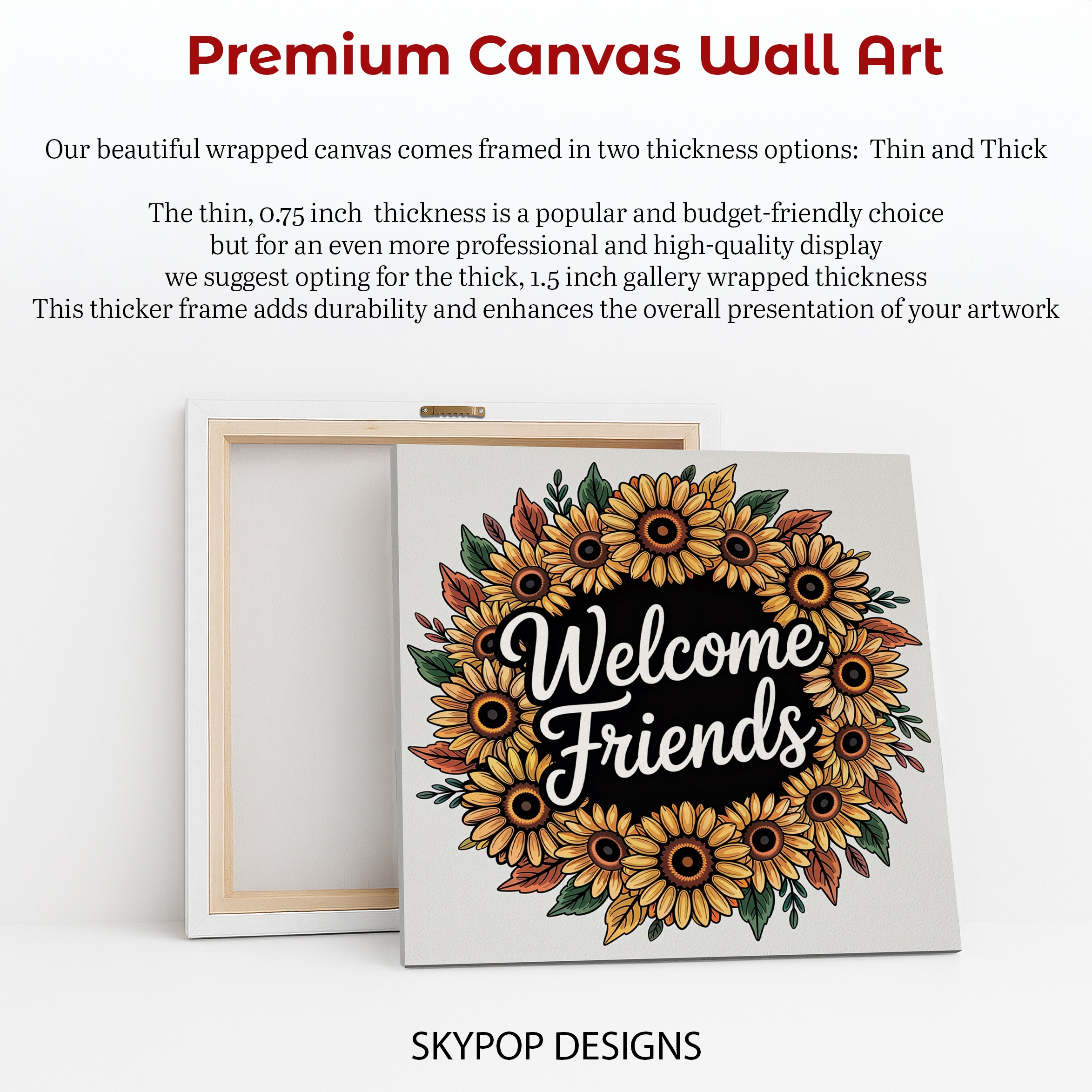 6.jpg Sunflower Welcome Sign Art