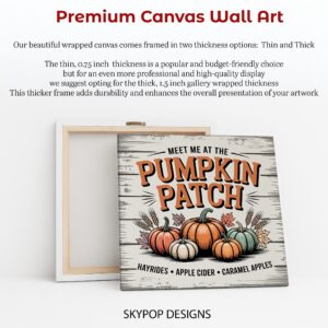 Autumn Pumpkin Patch Art