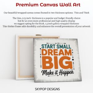 Dream Big Inspirational Art