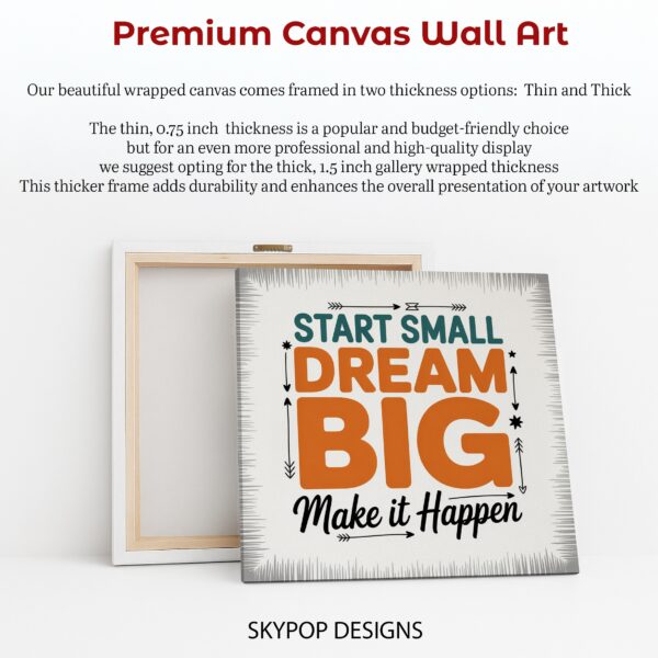 Dream Big Inspirational Art