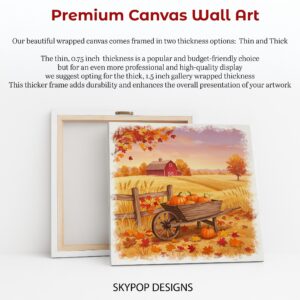 Autumn Harvest Barn Art