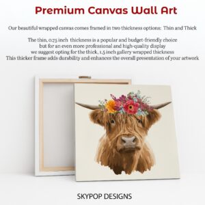 Highland Cow Art