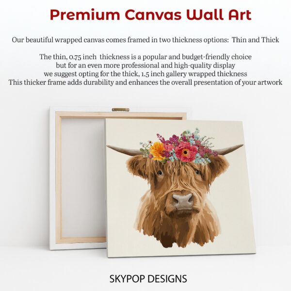 Highland Cow Art