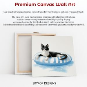 Cat on Float Art