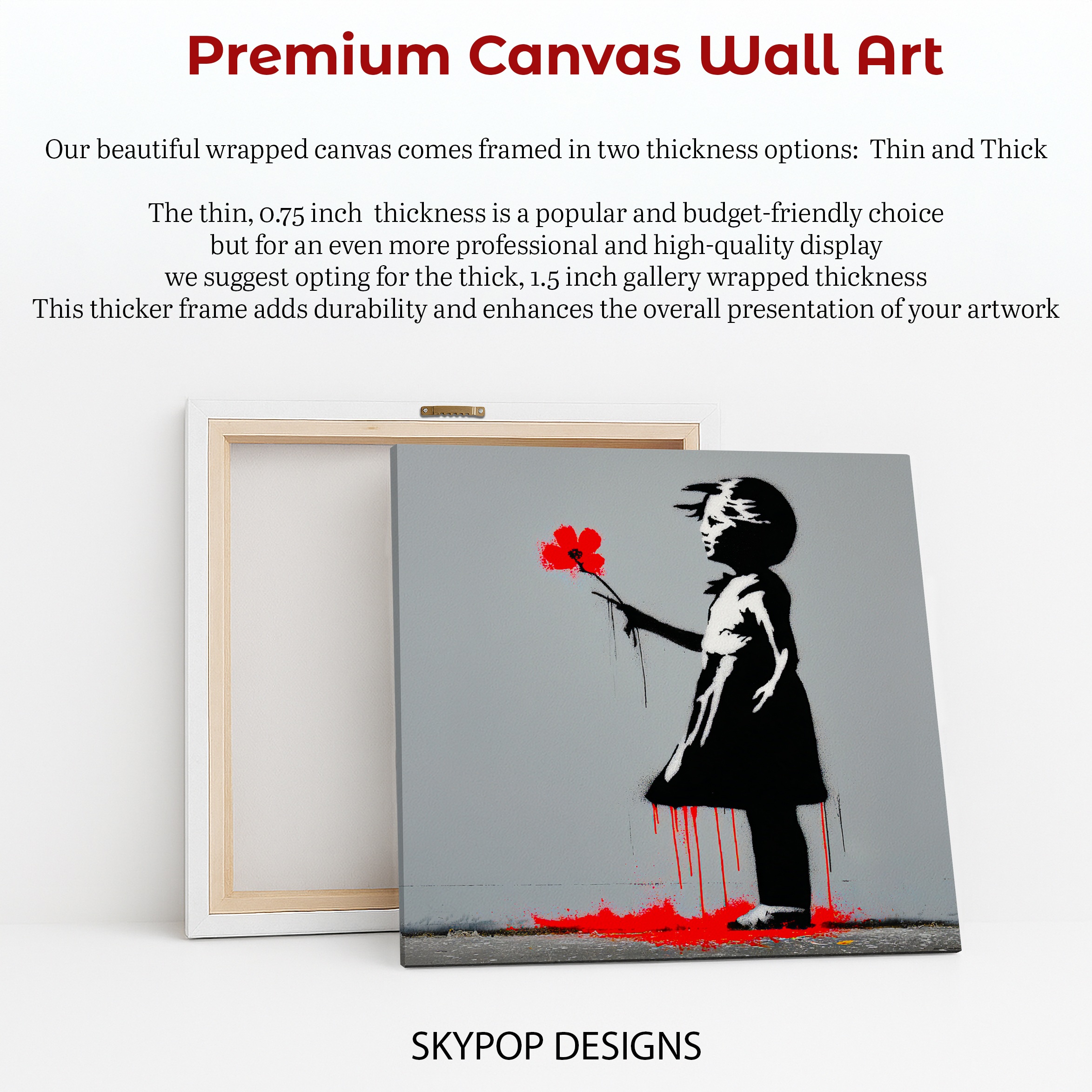 6.jpg Girl with Red Flower Art