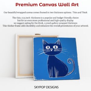 Blue Cat Art