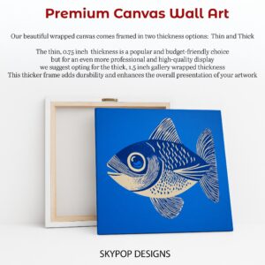 Blue Fish Art