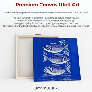 Blue Fish Art