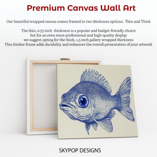 Blue Fish Art