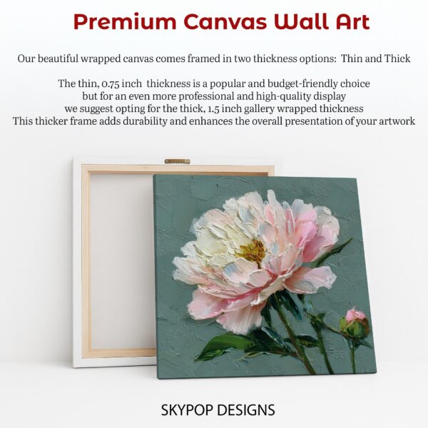 Peony Bloom Art