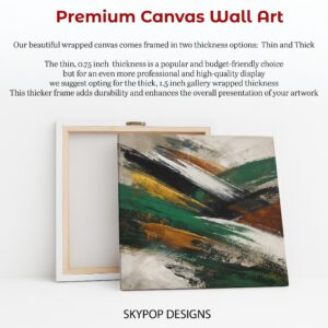 Dynamic Brushstrokes Art