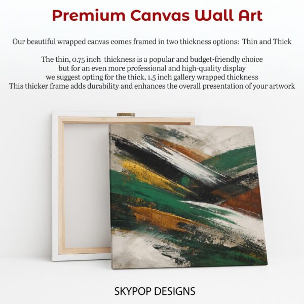 Dynamic Brushstrokes Art