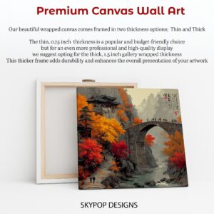 Autumn Bridge Sanctuary Art