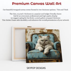 Cat Chair Art