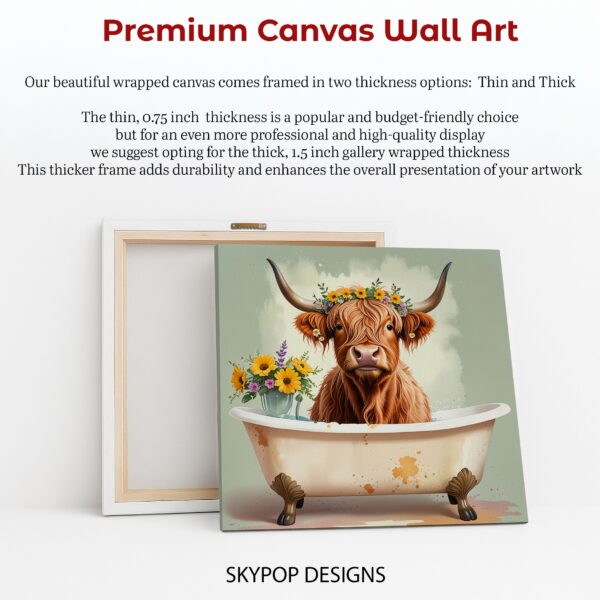 Highland Cow Art