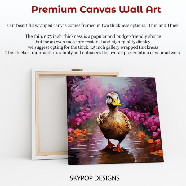 Duck Floral Art