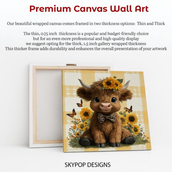 Highland Cow Art