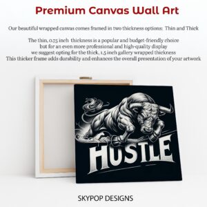 Hustle Bull Art