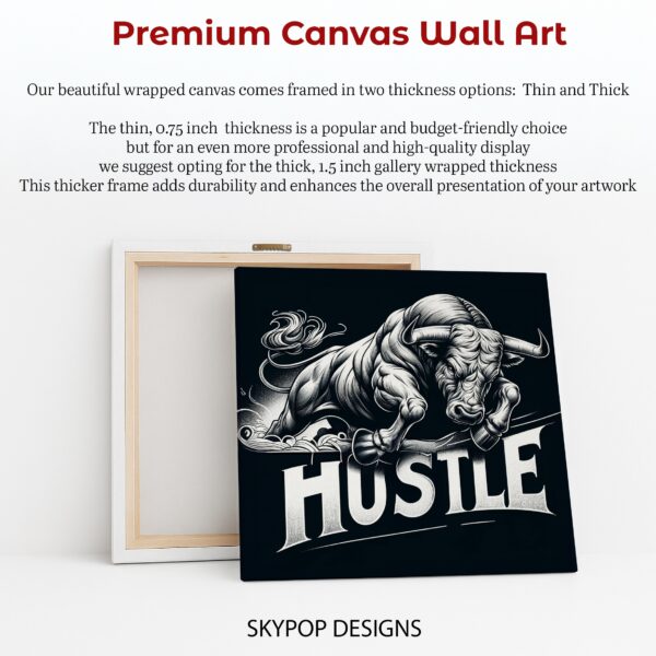 Hustle Bull Art