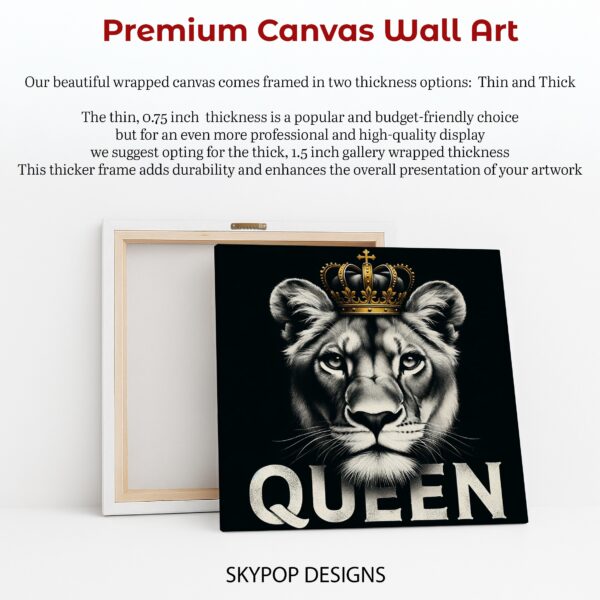 Lion Queen Art