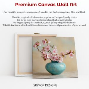 Cherry Blossom Vase Art
