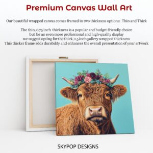 Highland Cow Art