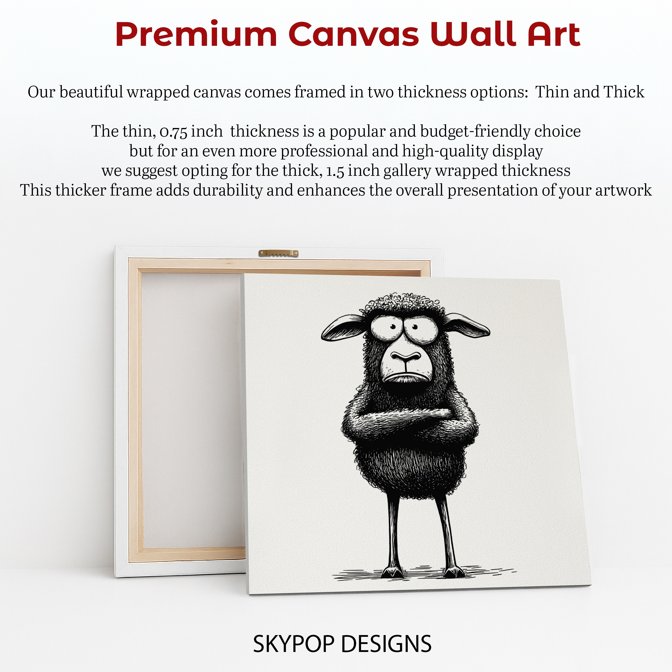 6.jpg Grumpy Sheep Art