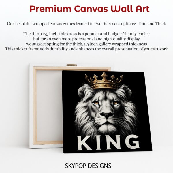 Lion Crown Art