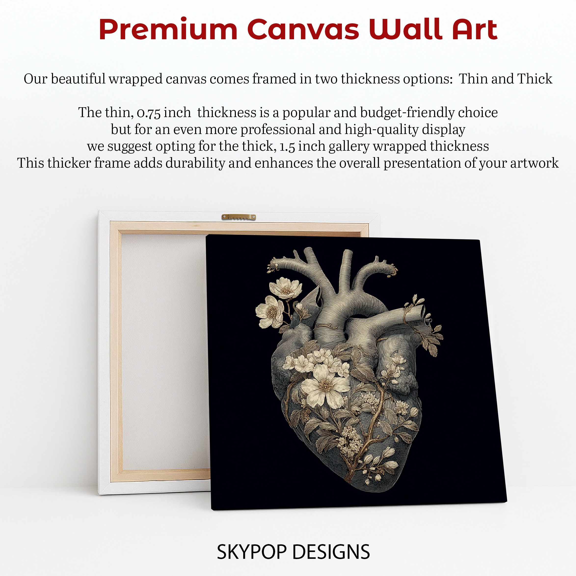 6.jpg Blooming Heart Anatomy Art