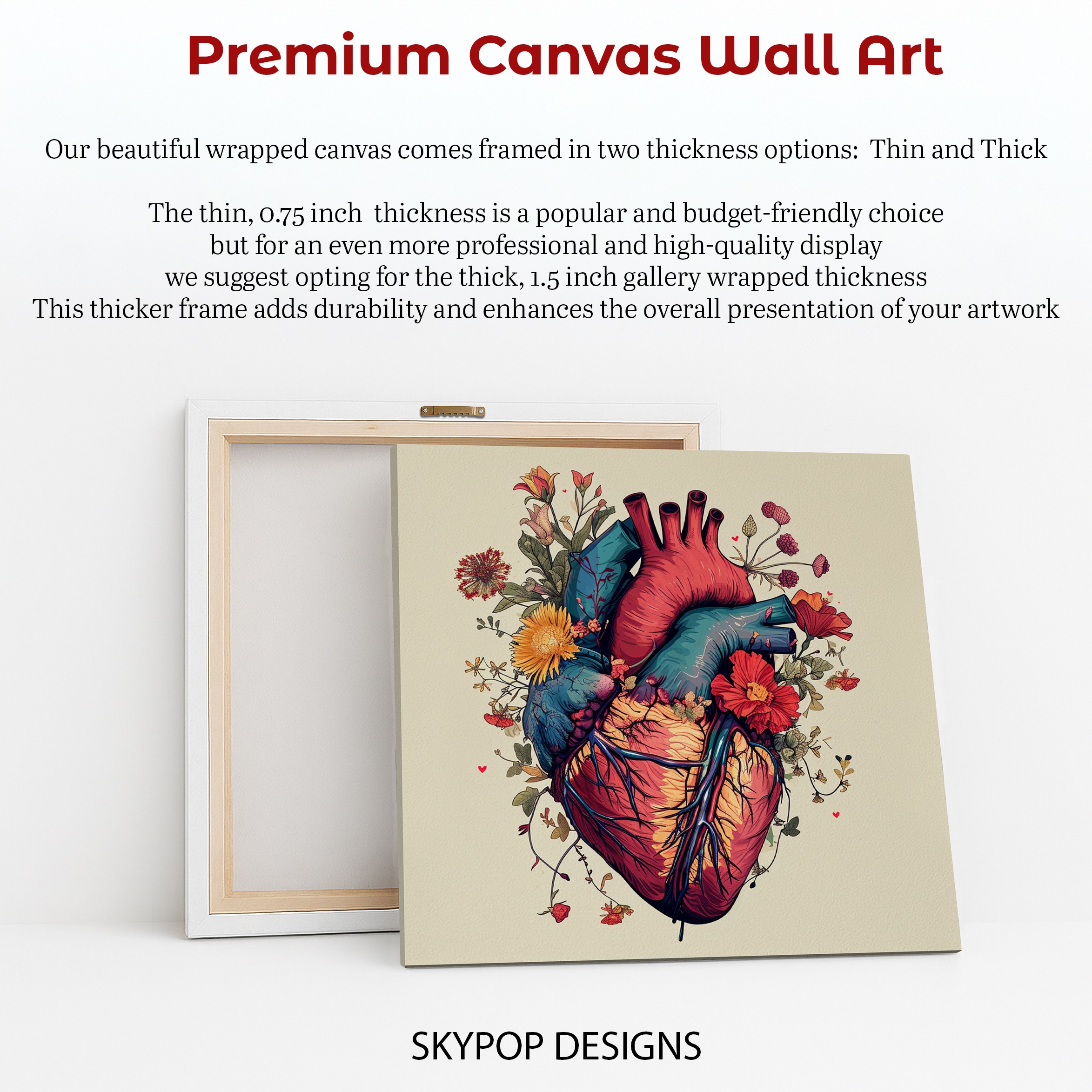 6.jpg Blooming Heart Anatomy Art