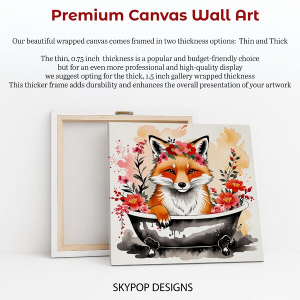Floral Fox Art