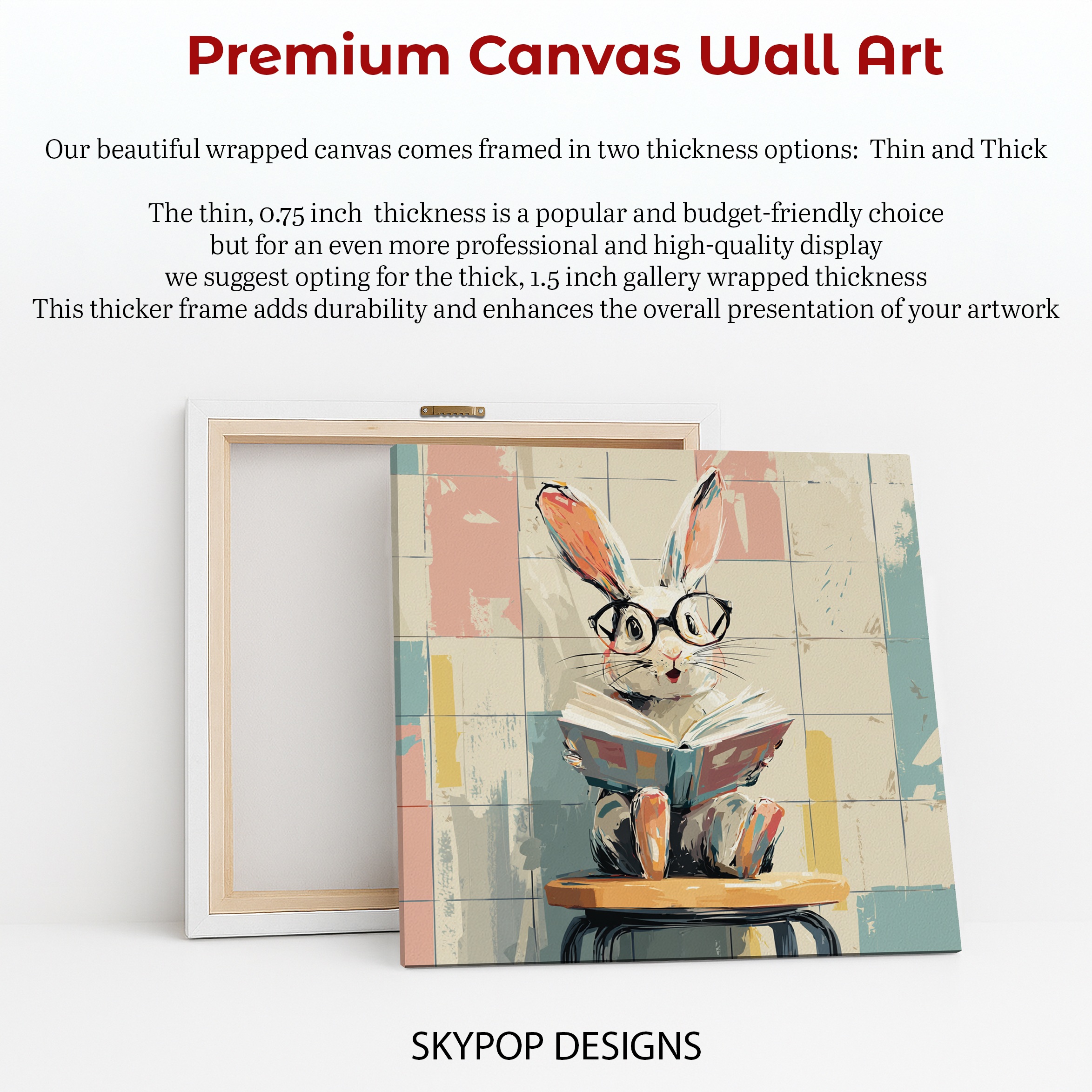 6.jpg Bunny Reading Art