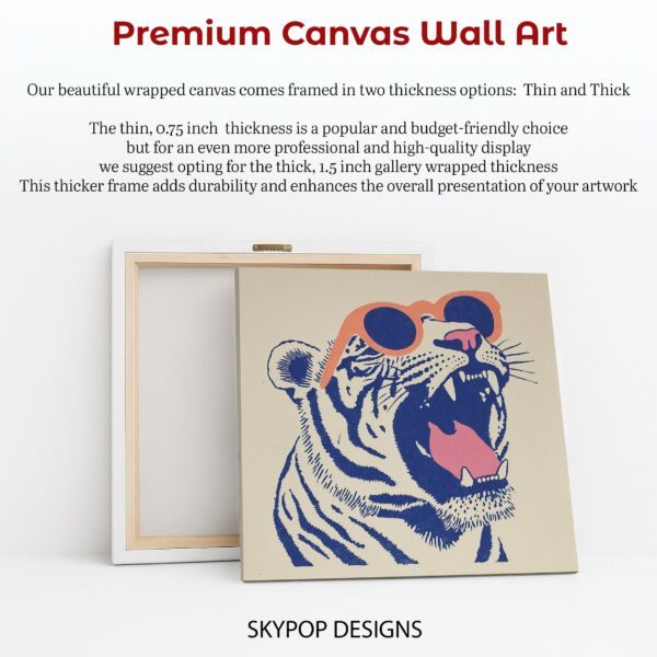 Tiger Sunglasses Art