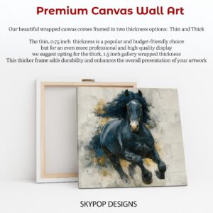 Blue Horse Art