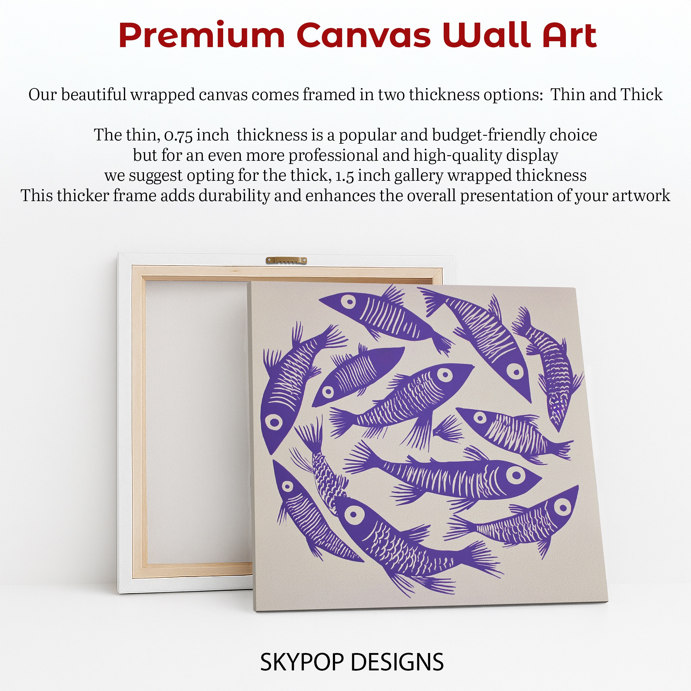 6.jpg Purple Fish Art
