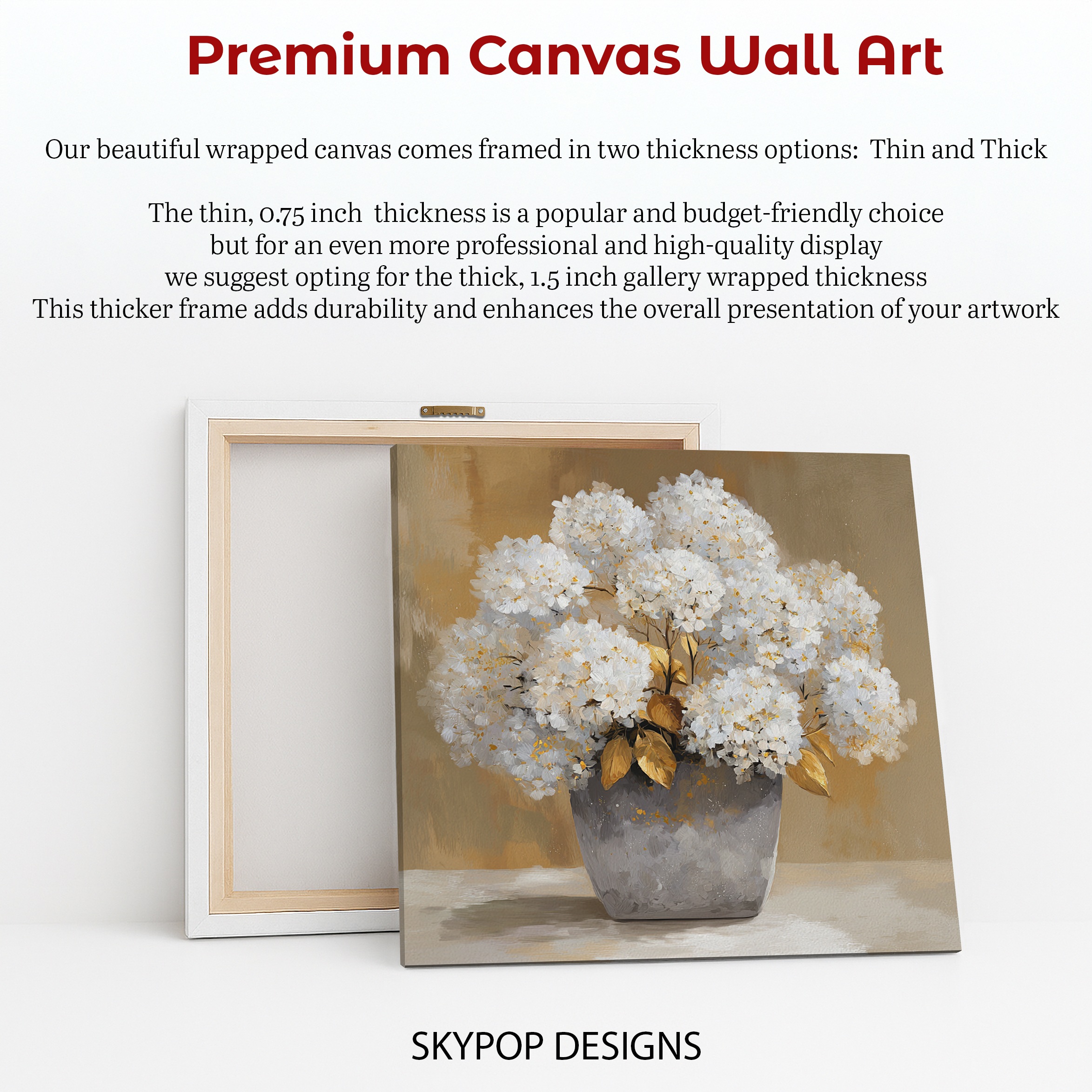 6.jpg White Hydrangea Bouquet Art