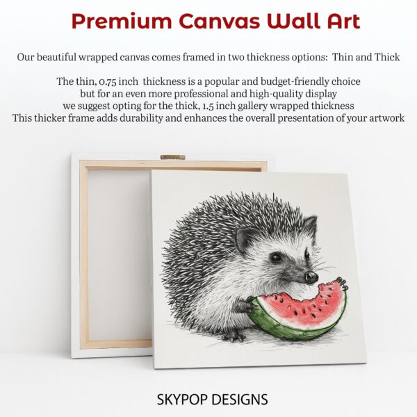 Hedgehog Wall Art